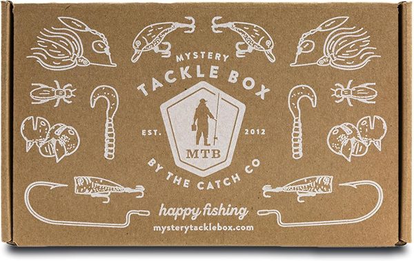 Catch Co Mystery Tackle Box Freshwater Largemouth and Smallmouth Bass Lures Fishing Kit